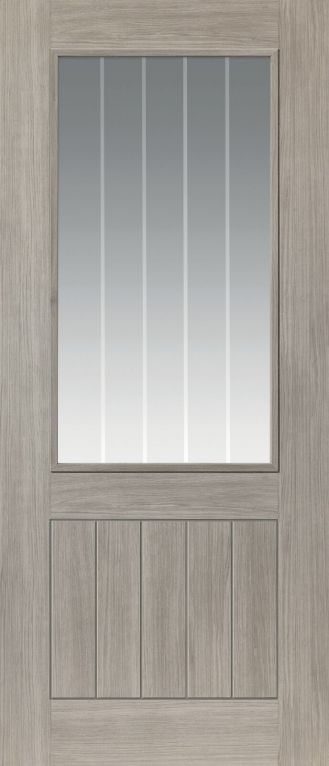 Colorado Glazed Dark Grey Coloured door 686 x 1981 x 35mm